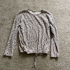 Girls Jessica Simpson animal print shirt!